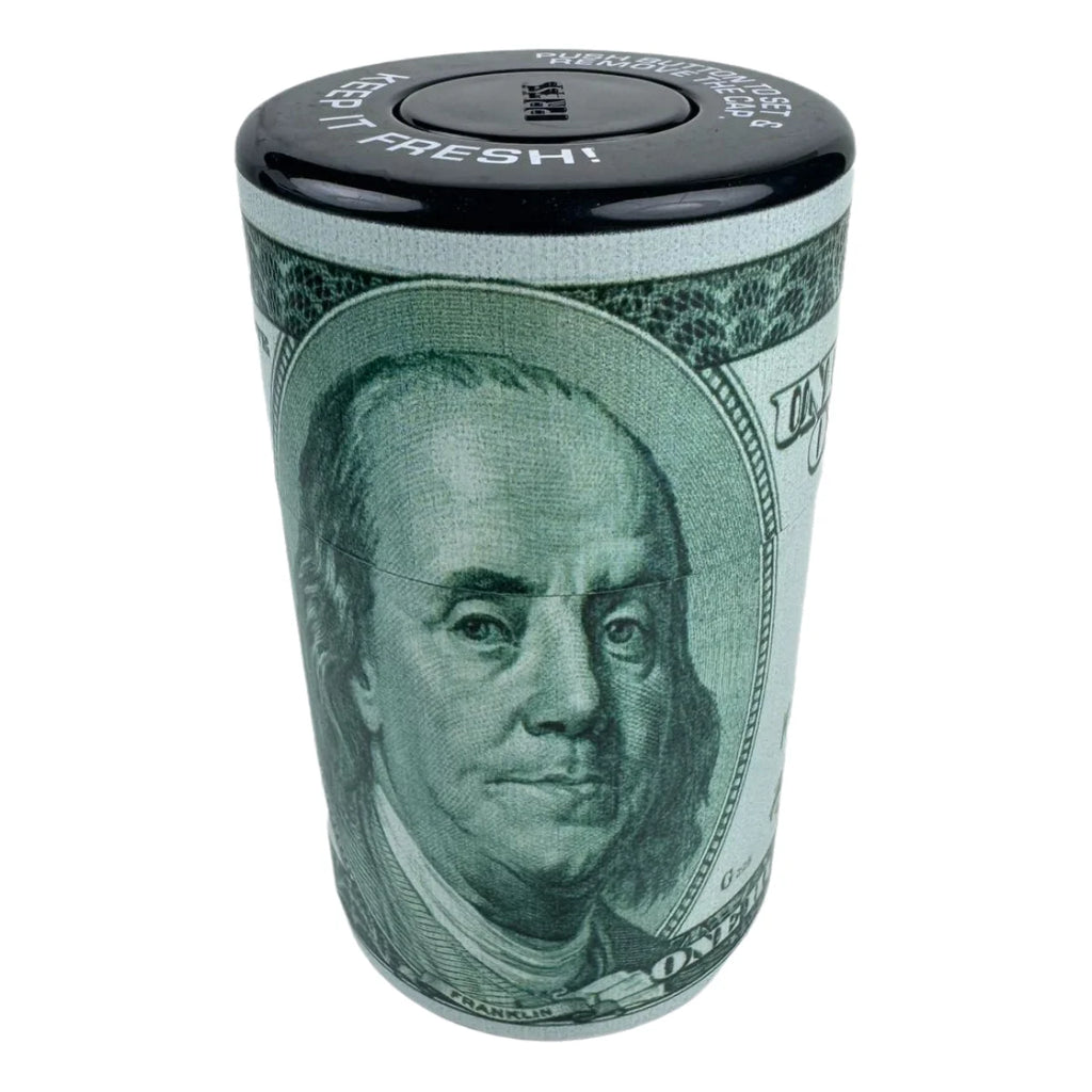 Vacuum-Sealed Herb & Spice Storage Jar — Airtight Container