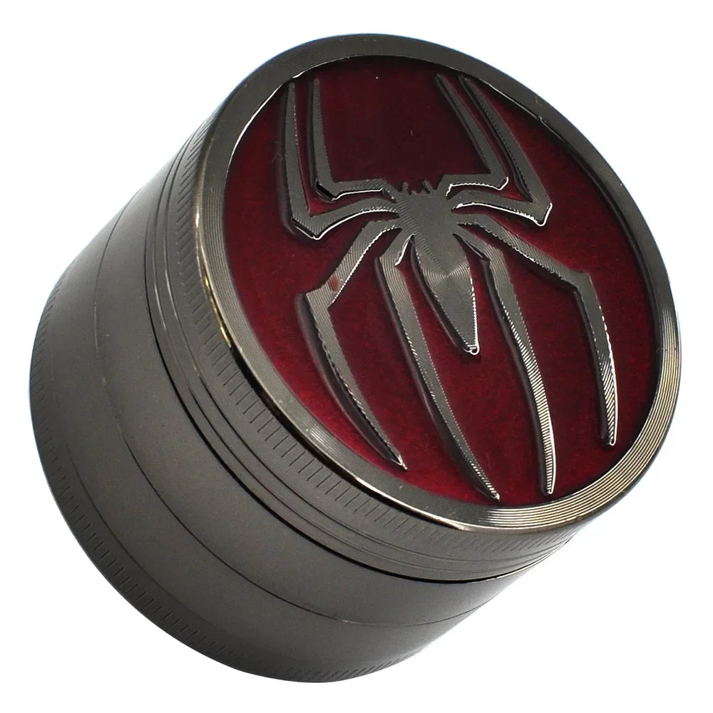 4-Layer Metal Herb & Spice Grinder — 50mm | Black & Gold